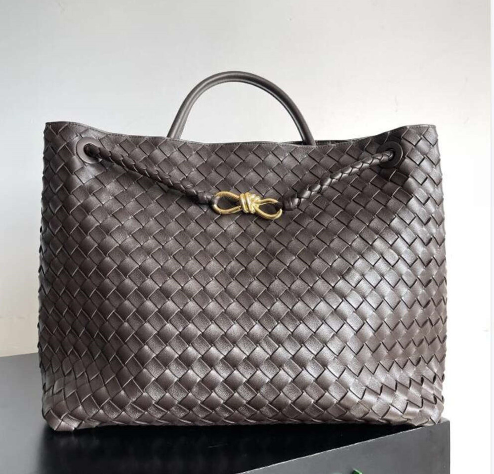 andiamo tote bag nappa weaving drawstring large Crossbody bags Soft sheepskin Work Shoulder designer A buckle Designer intrecciato handbag backpack