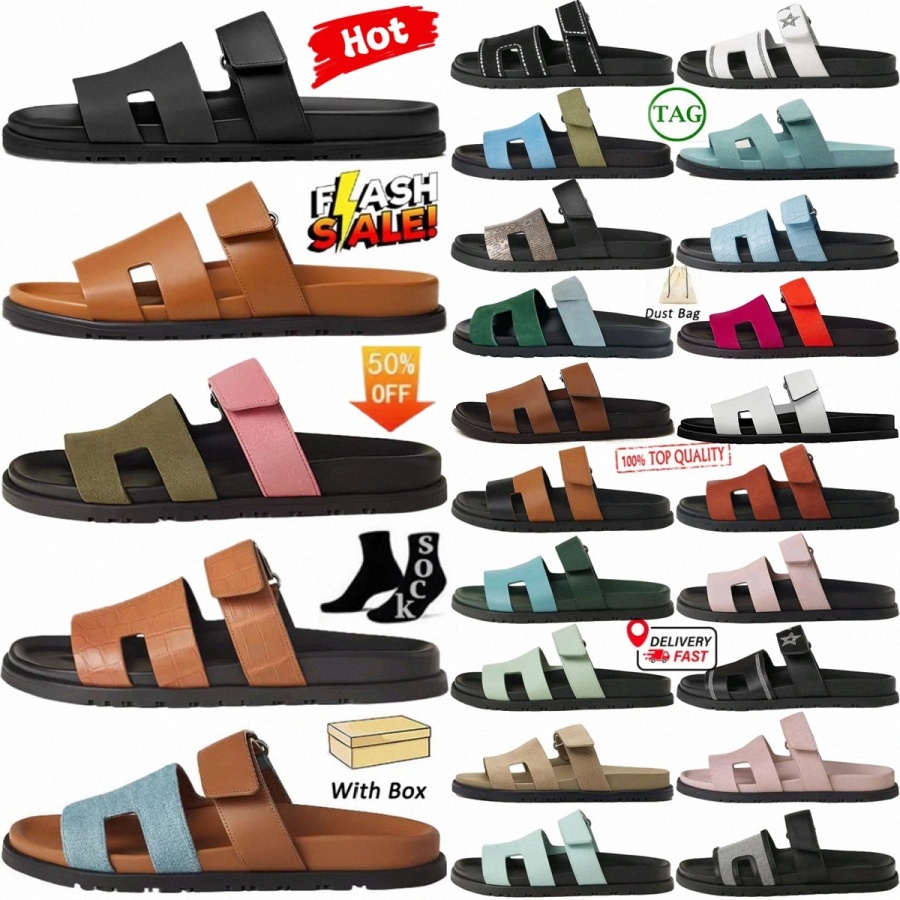 chypre Sandal designer slides slippers sandals womens mens slide slipper Noir Calfskin Leather Naturel Black Smooth Beige Mastic PrunoiCf1g#-image-963797775