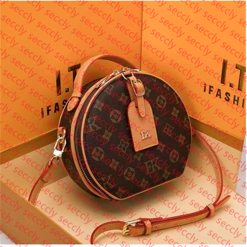 Top LOOP wallet on ivy brown Shoulder Designer Womens mens Clutch boulogne Underarm half moon Luxury Diane bag Cross Body Leather chain tote purses