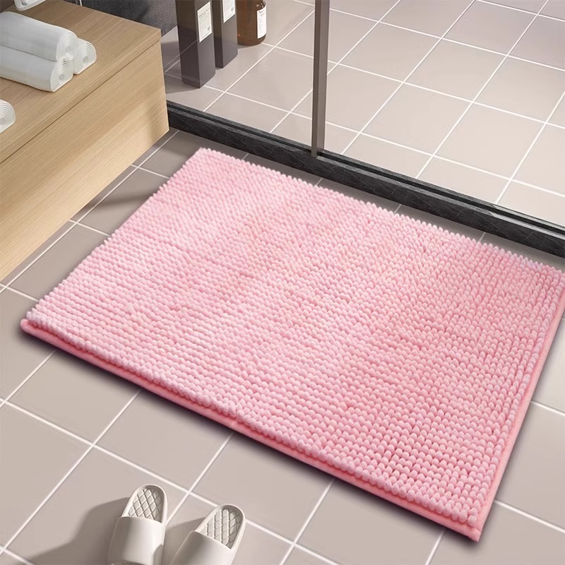 Bathroom Carpet Household Floor Mats Bathroom Door Absorbent Toilet Non-slip Foot Mat-image-1101523024