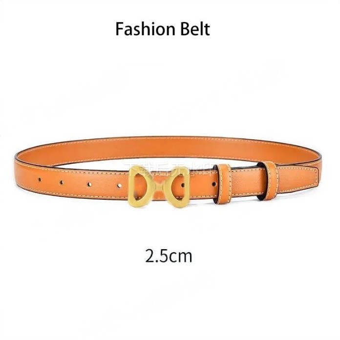 Luxury designer belt for mens belt genuine leather cowhide width 2.5cm women designers belts big smooth golden buckle womens belts waistband-image-924460755