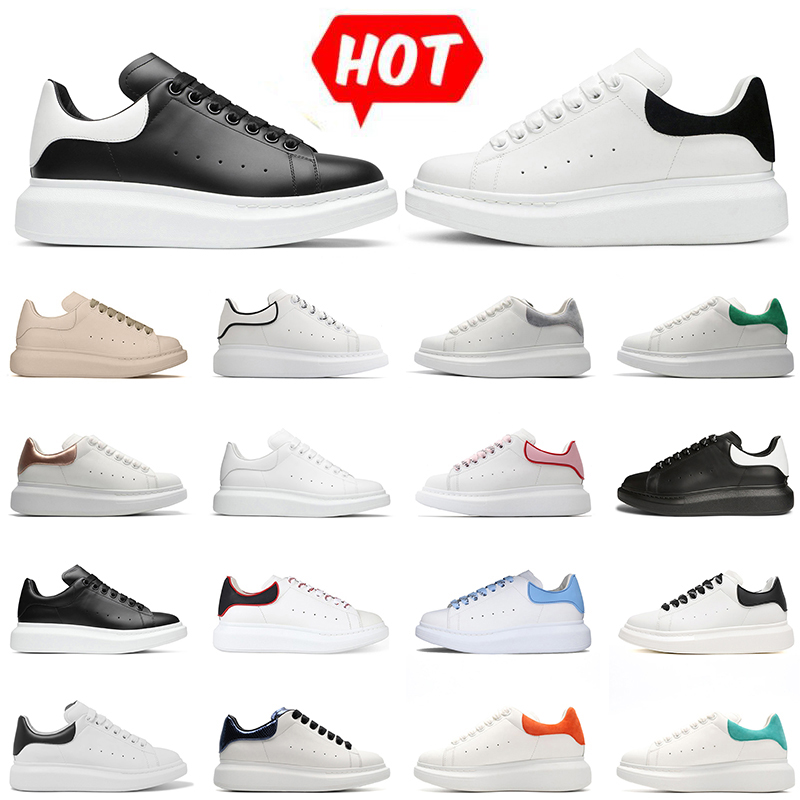 alexander mcqueens sneakers men women baskets flats mcqueen mqueen espadrille espadrilles oversized sneakers platform shoes [code ：L]