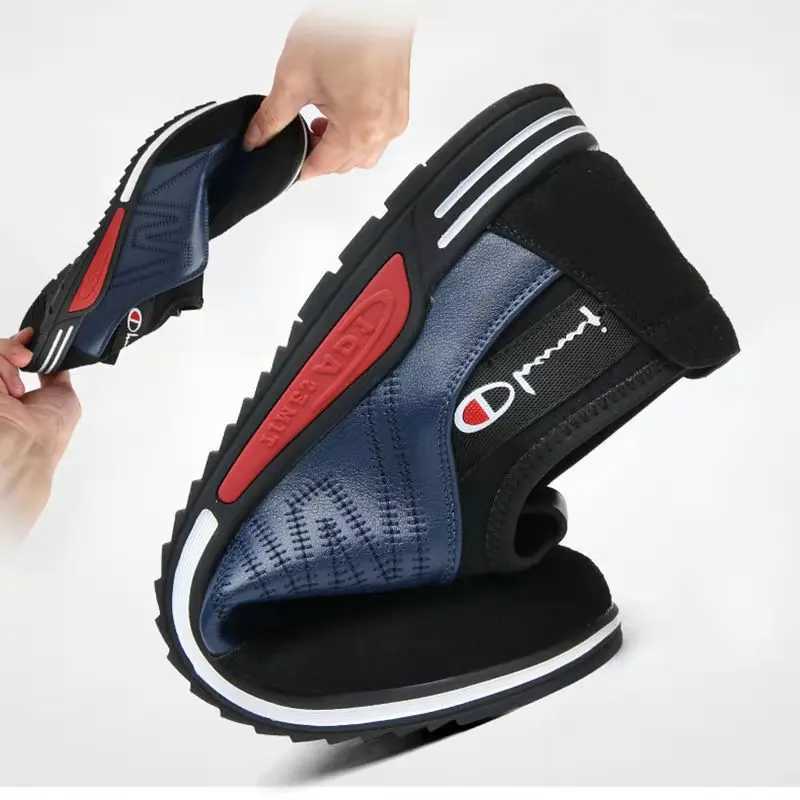 Lightweight Mens Running NEW Top Quality Soft Soled Casual Shoes Cfortable Lazy Slip On M Flats New Men Sports Erkek Ayakkab Z250221