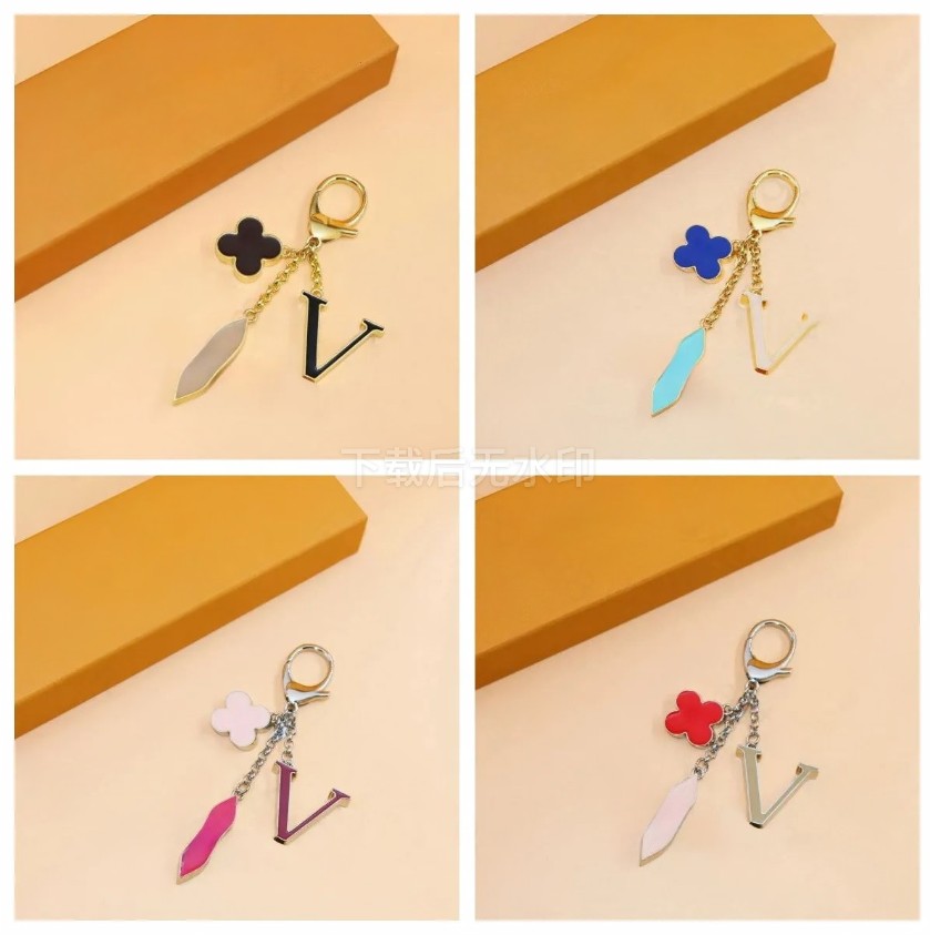Y97 Handmade designer letter keychains Fashion luxurys Key Buckle lovers Car Keychain Keychains Bag Pendant Accessories brand-image-932684981