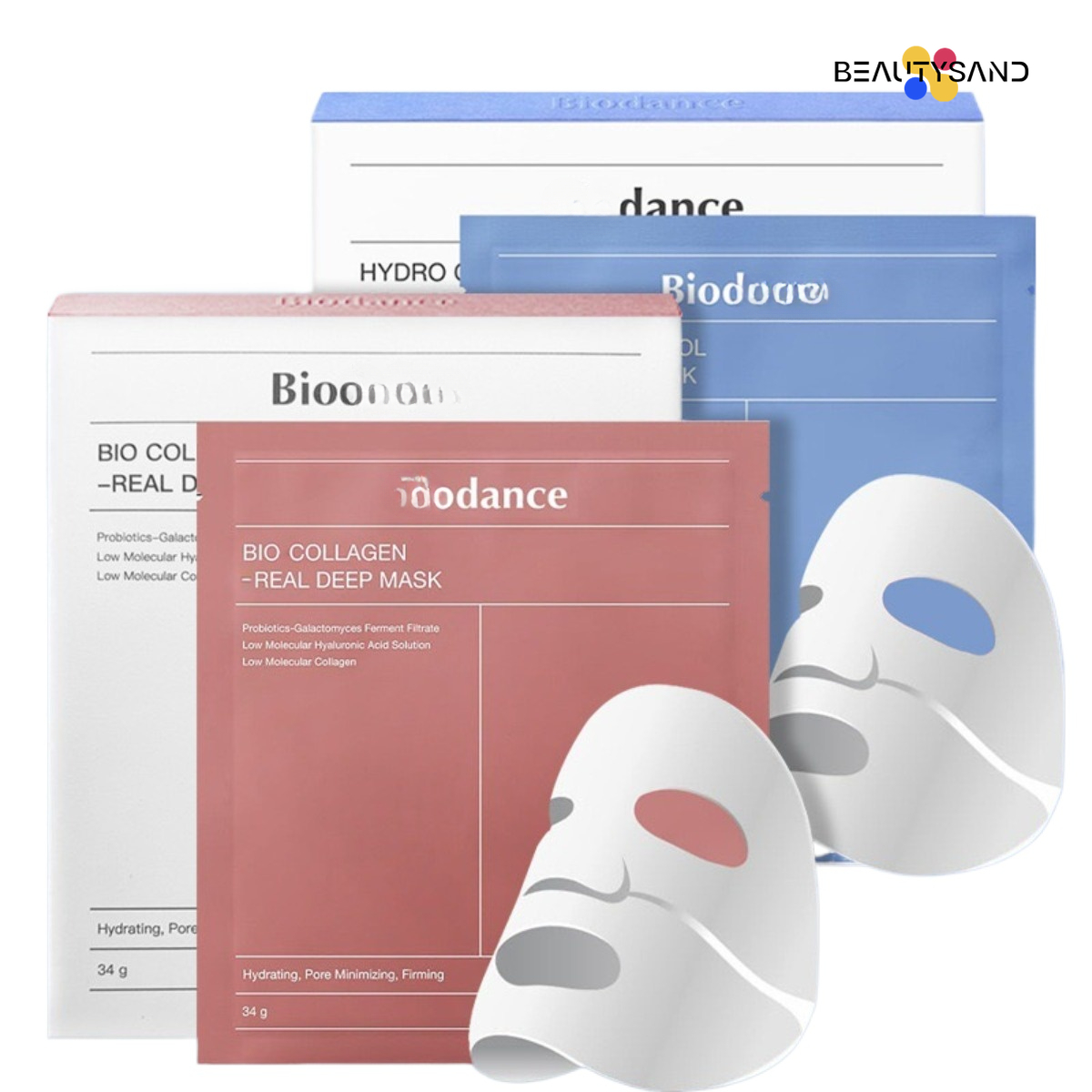 Bio-dance Bio-collagen HYDRO CERA-NOL Moisturizing Mask Rejuvenating Anti-wrinkle Firming Face Mask K-Beauty-image-1045715985