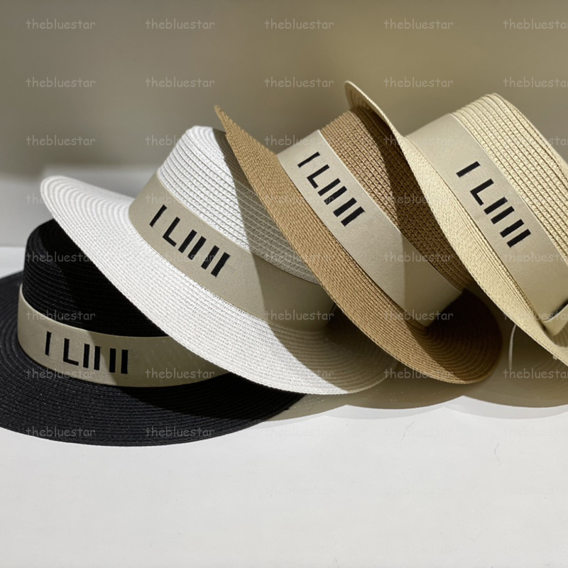 Designer Wide Brim Hats For Women Flat Top Hat Straw Sunhat Luxury Casual Casquette High Quality Fitted Cap Letters Mens Beach Caps CYD2502226F6