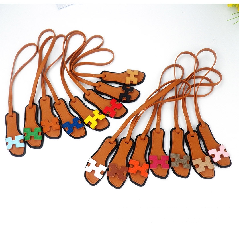 classic pony Bag Parts high-end handmade PU handbag key chain tassel denim competitive horse bags charm accessories