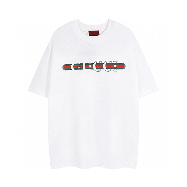 Été Nouveau manche courte T-shirt Double Yarn Tissu de lettres stéréo Shirt Impression des femmes Men's Round Neck T-shirt Original Sweatshirt Po