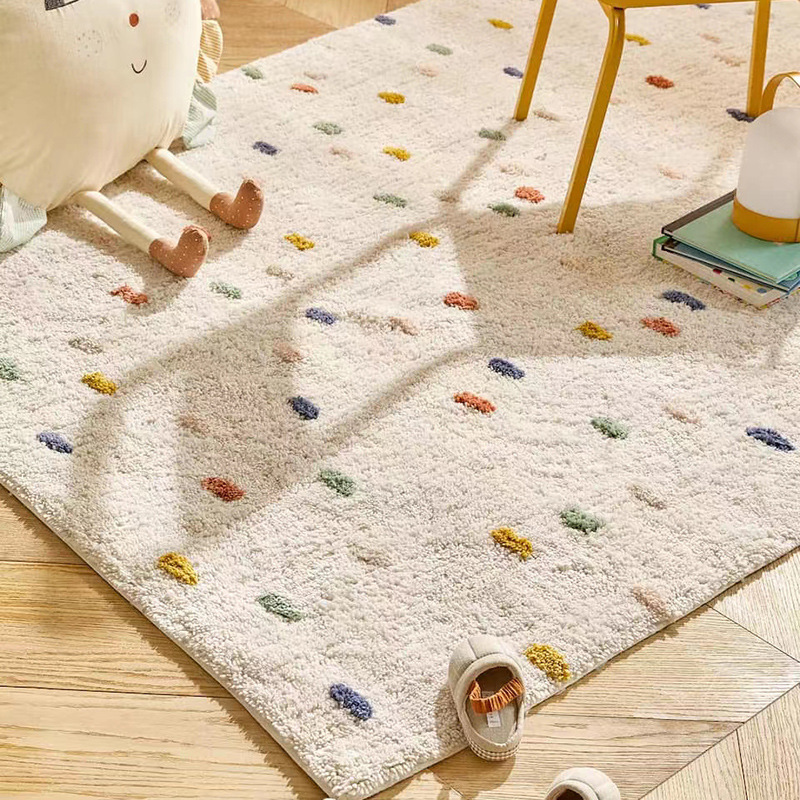 Living Study Bedroom Sofa Coffee Room Carpet Thick Simple Table Blanket Soft Blanket Modern-image-1102074435