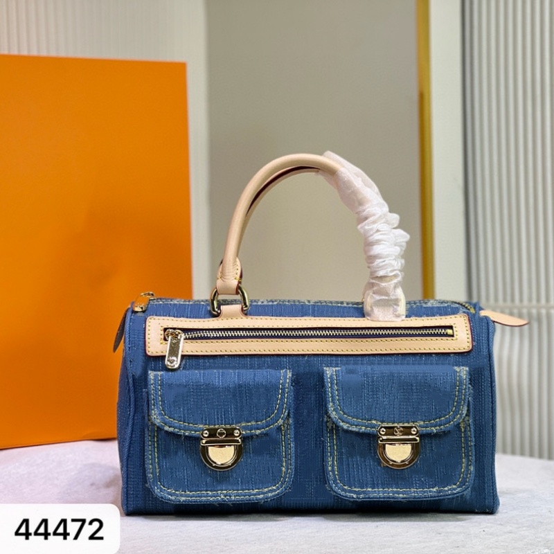 10A Sac de créateur de luxe Femmes Denim Fourre-tout Sac à bandoulière Sac à main Sac à bandoulière Toile Messenger Sac à provisions Moon Purse H
