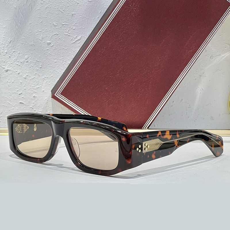 JMMS High Quality Acetate Square ROMI Designer For Woman Men Handmade Luxury Sunglasses UV400 Full Frame Glasses With Box