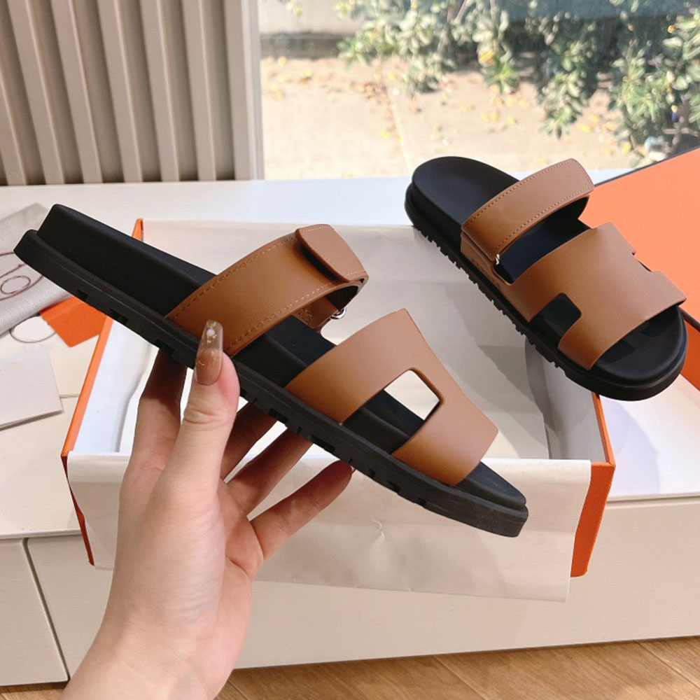 Womens Chypre sandal mens designer sandals Techno sandal in suede goatskin Black rubber sole Black calfskin insole casual look Summer Fashion Luxury