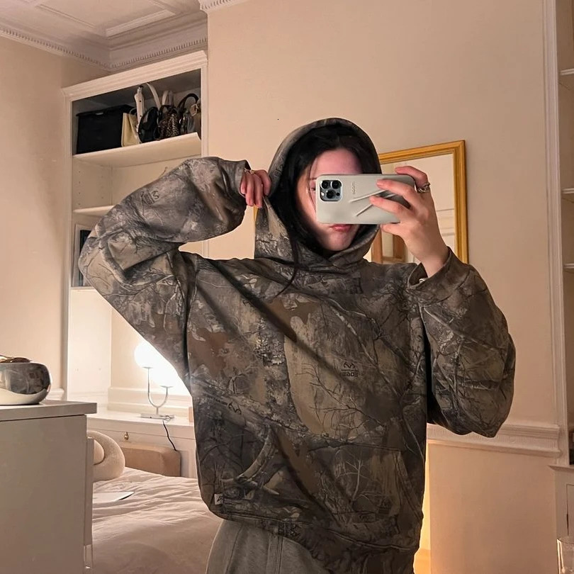 Retro Camo Zip Hoodie Y2K Coats Hip Hop Tactical Camo Streetwear Mens Womens Oversized Hoodie Sweatshirt Zip Jacket clothing 250224