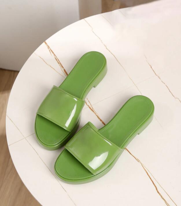 Flip-Flopsc Sandals Lady Fashion Metal Beach Slides for Summer LL100 26818-image-983800579