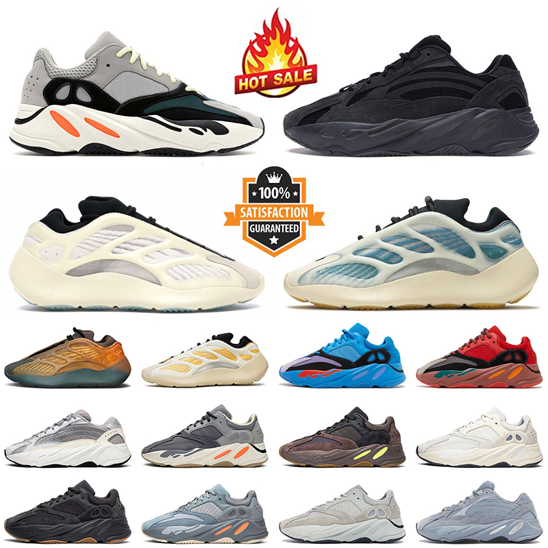 Solid Grey Designer Sports Shoes Women Mens Mesh Casual Trainers Seven zero zero Cream White Triple Black Vanta Magnet Mauve Inertia Salt Blue Te