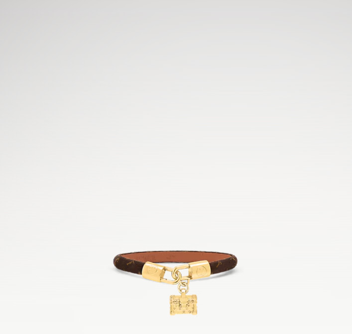Pulsera de cuero para hombres y mujeres chapada en oro de 18 quilates con hebilla marrón elegante joyería unisex