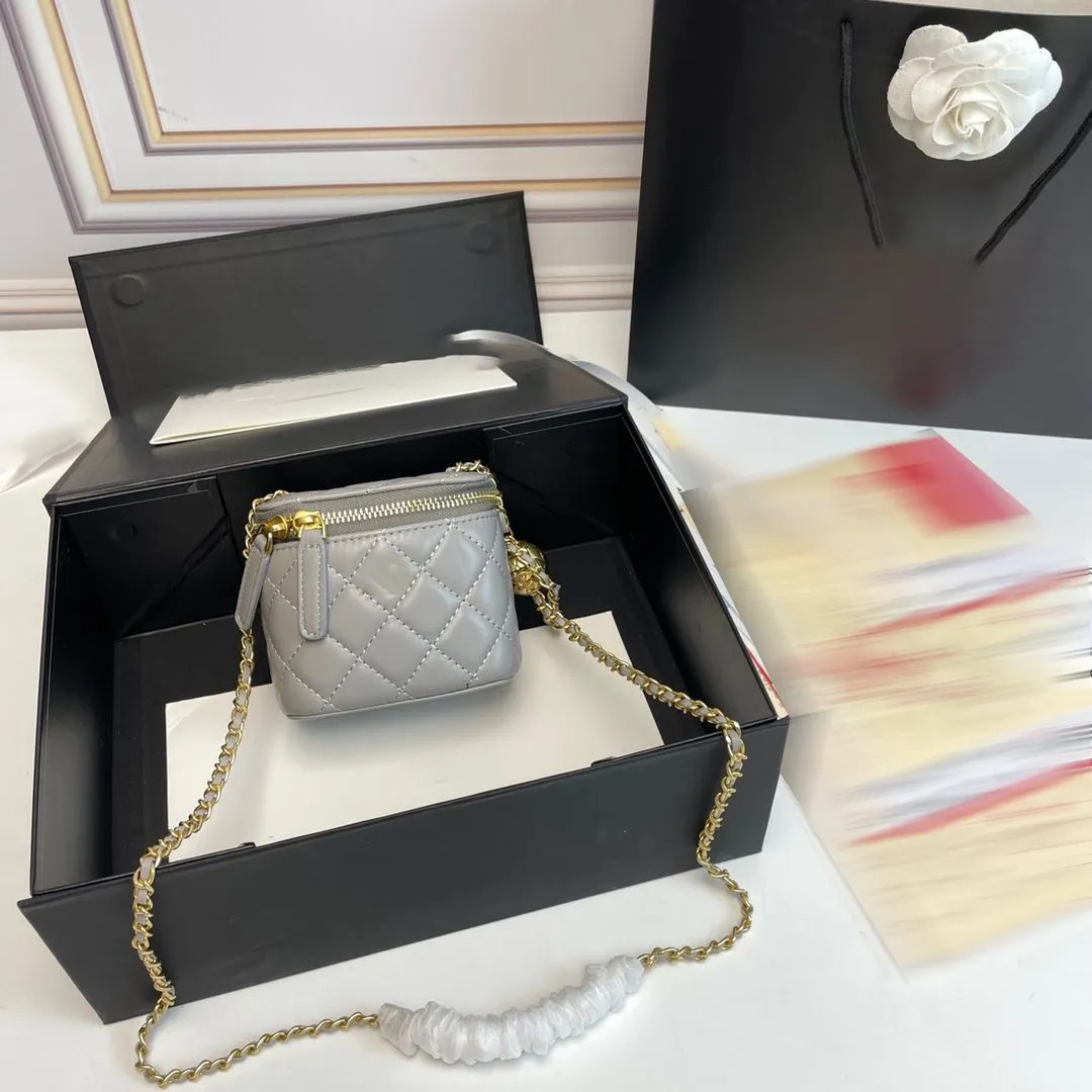 Luxury Designer Bag Makeup Case Designer Woman Bag Leather High Quality Handbag Purse Shoulder Bag Lipstick Cosmetic Bags With Dust Bag-image-913950775