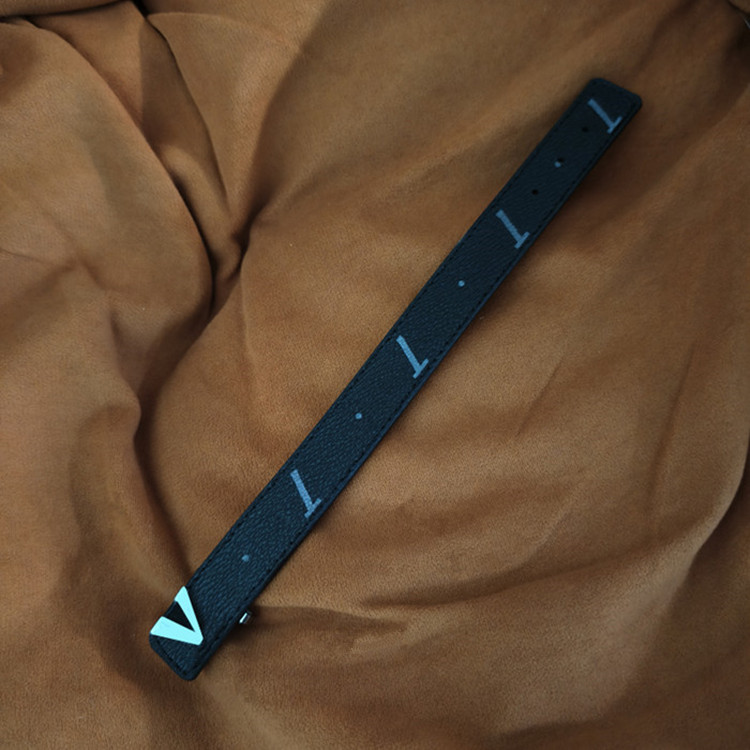 Bracelets en cuir véritable pour hommes et femmes, avec motif de fleurs à quatre feuilles, livré avec boîte cadeau