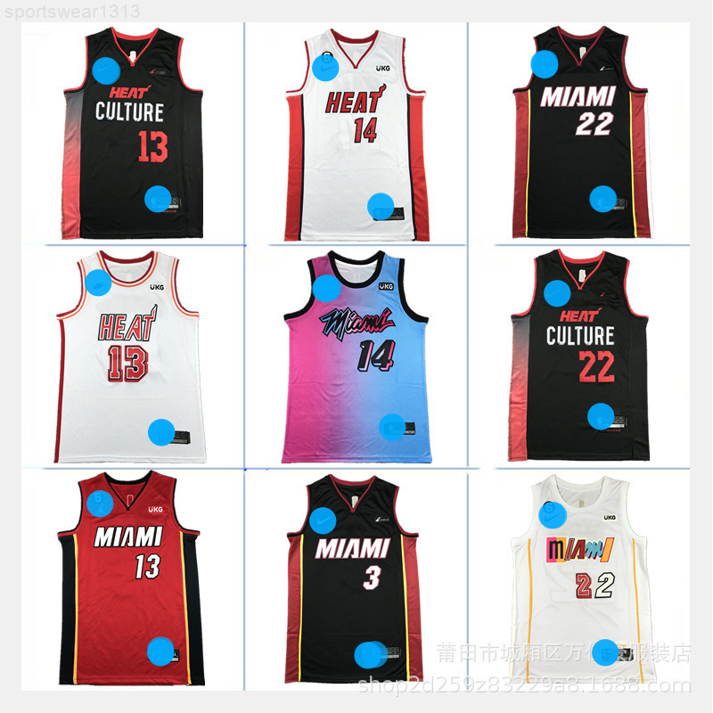Maillot d'été chaud 3 # Wade taille 14 Hiro 22 Butler maillot de basket-ball brodé short de sport décontracté