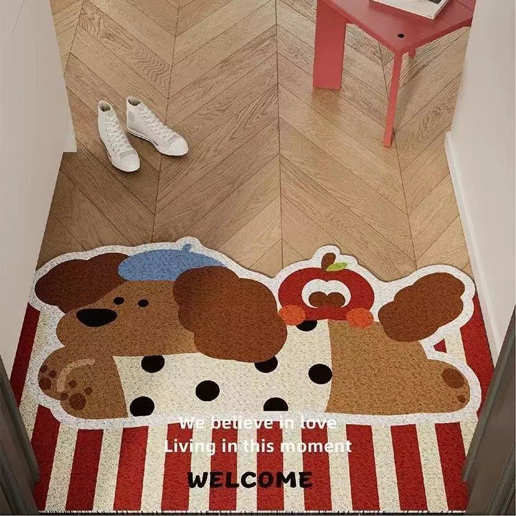Entrance Floor Mat Wire Ring Non-slip Foot Mat Carpet Entrance Mat Porch Door Mat-image-1046517999