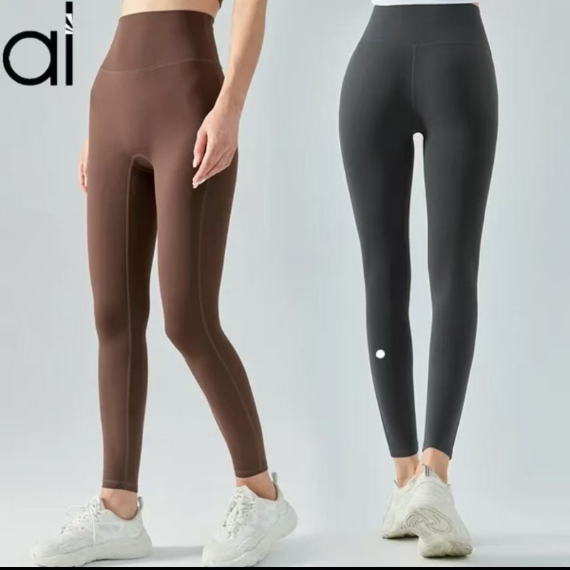 Womens Yoga Pants High Waist Yoga Align Leggings Fitness Pants Peach Hip Lifting Pants Training Fitness Pants Stretch Exercise Nine Point Outdoor-image-1078224030