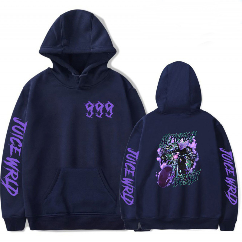 Juice World Sweat à capuche Punk Designer Sweatons Men Femmes Femmes Hoodies Motor Never Ends Letter Imprimer Classic Fashion Swetshirts Hip Hop