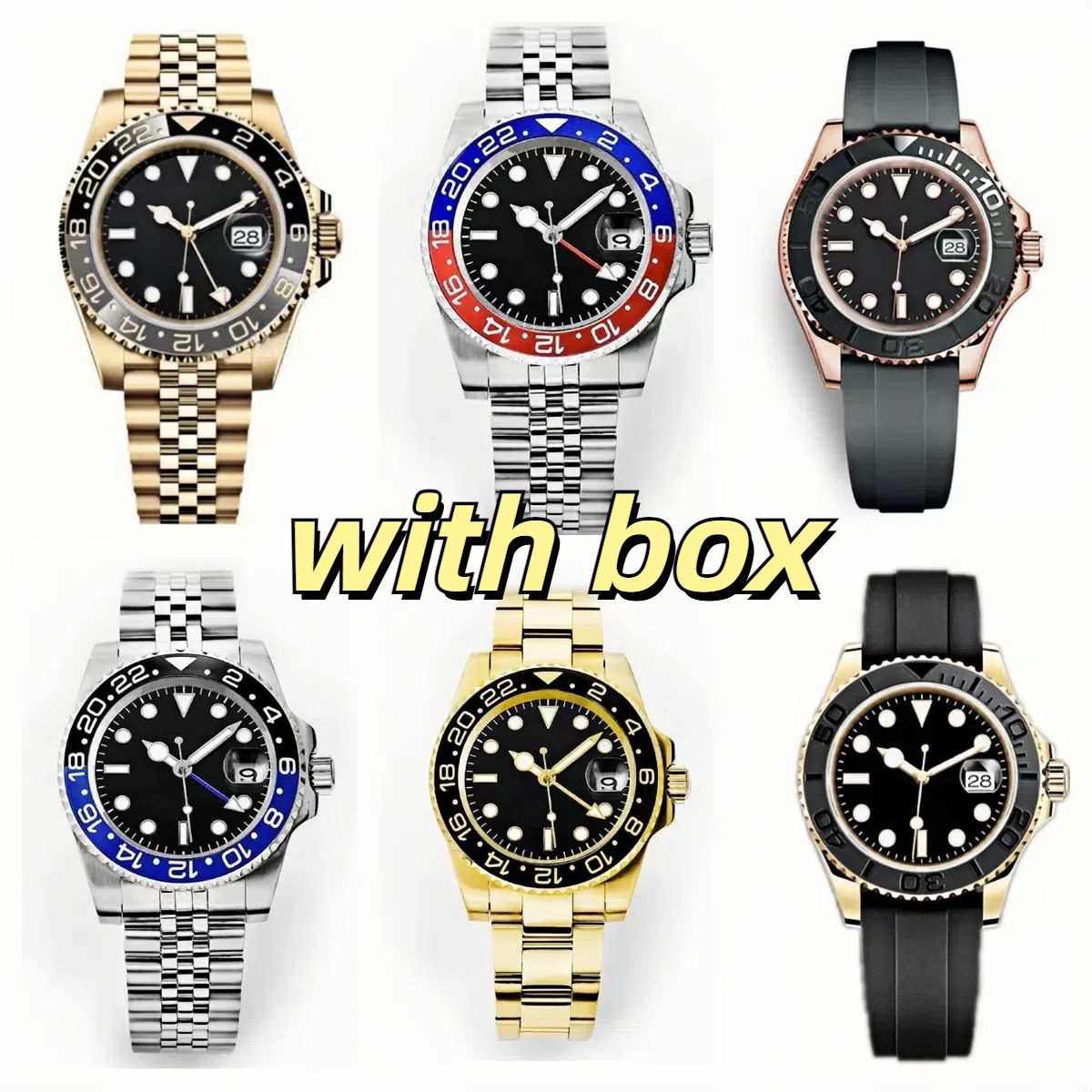 Clone de haute qualité Clone Men's Luminous Hands Designer Watch Fashion Dia Set AAA Watch 41mmStainless Steel Automatic2813
