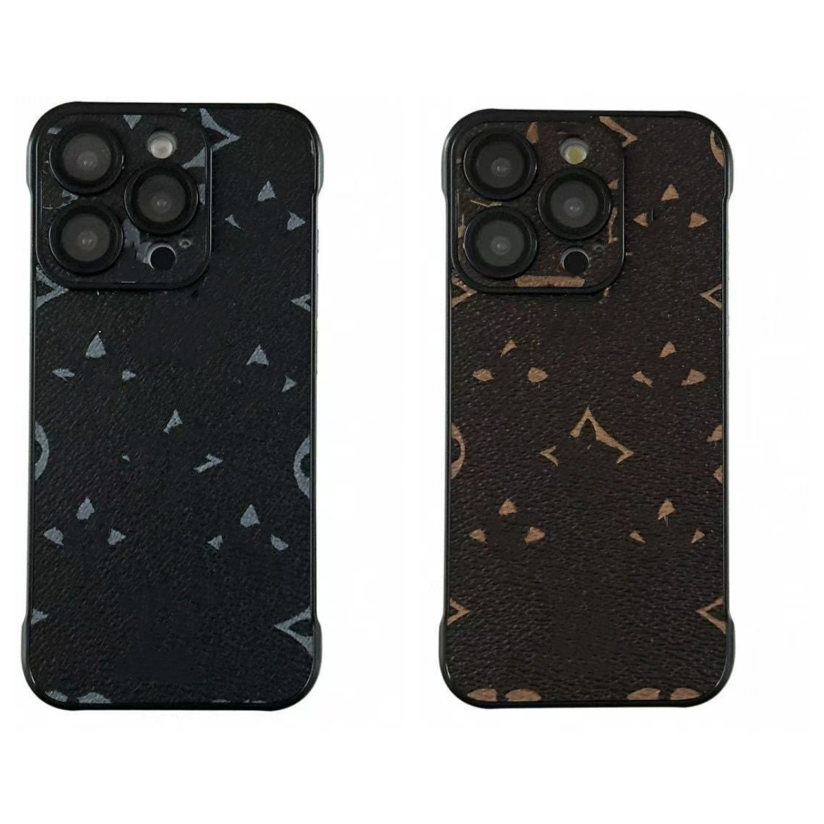 luxury phone case Trendy brand dual tone gradient design for iPhone 16 pro max case 15 14 15 Pro 16Pro 13 12 11 Monogram phone case Fashion designer