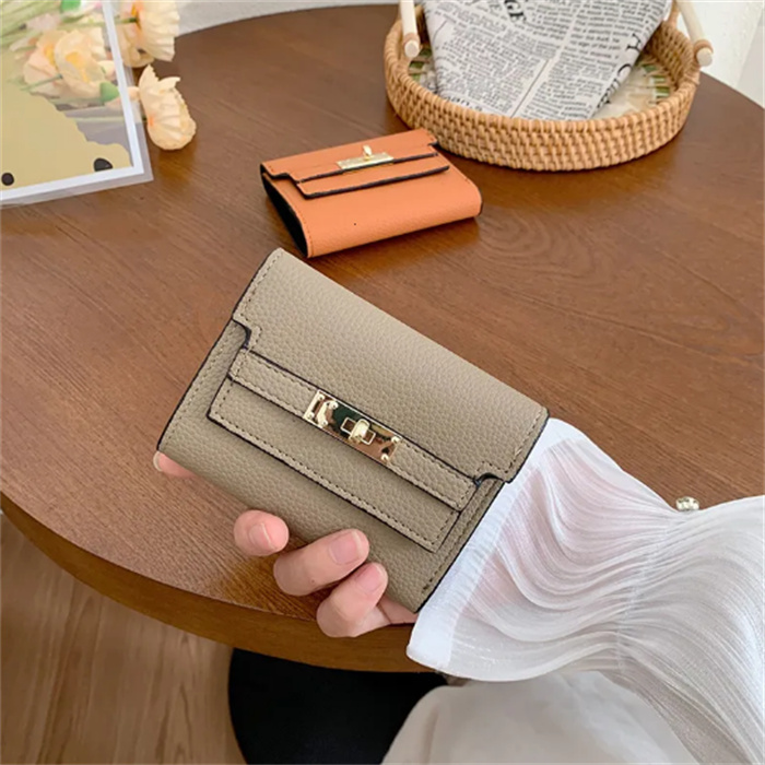 Portefeuille de créateurs marque de petite marque carrée de couleur carrée de couleur de mode de luxe de luxe sac haut de gamme ne nouveau portef