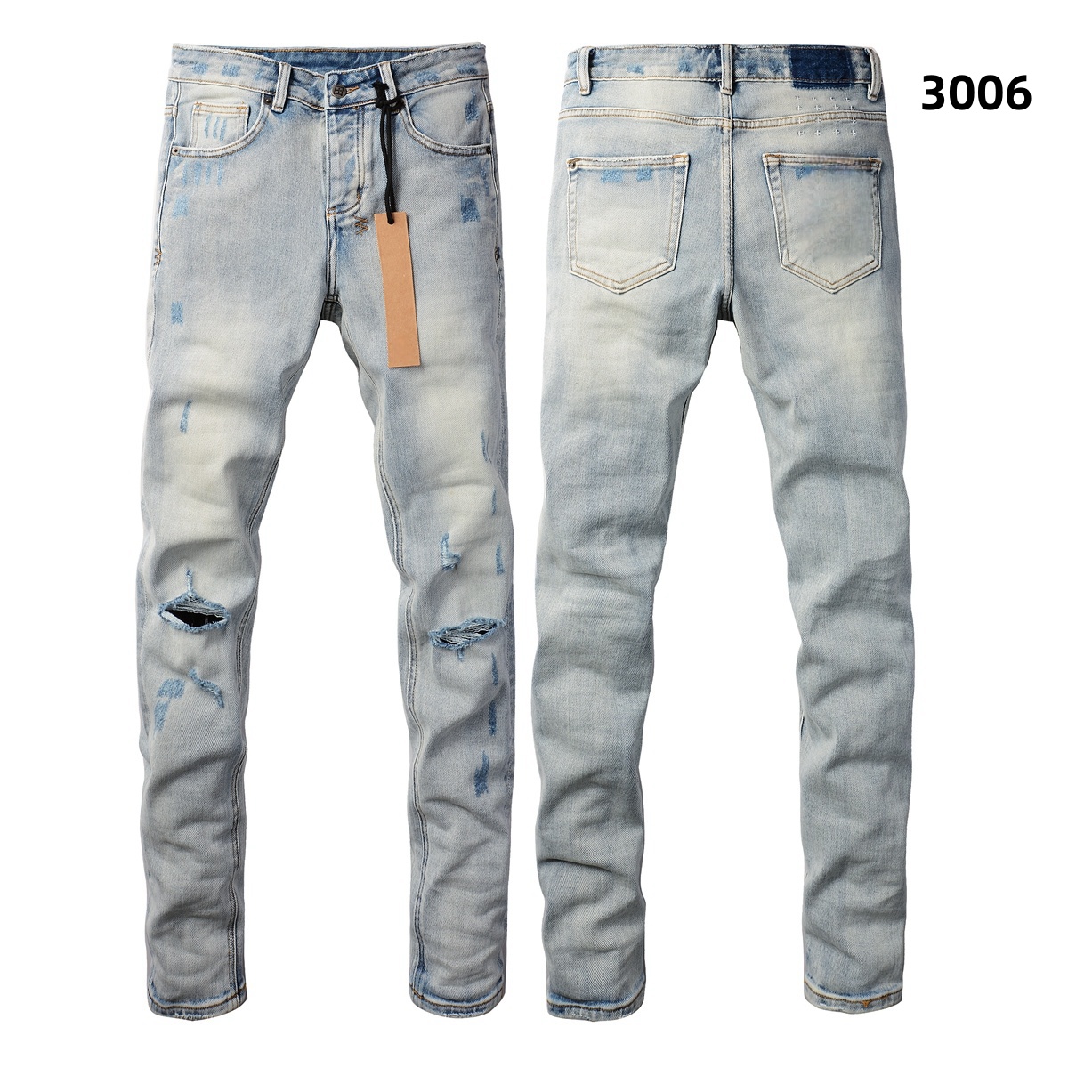 ksubi jeans For Men Classic Brand Casual Jeans Men High Quality Retro Slim Stretch Mens Cotton streetwear hip hop pants Trousers Embroidery Jean Hom