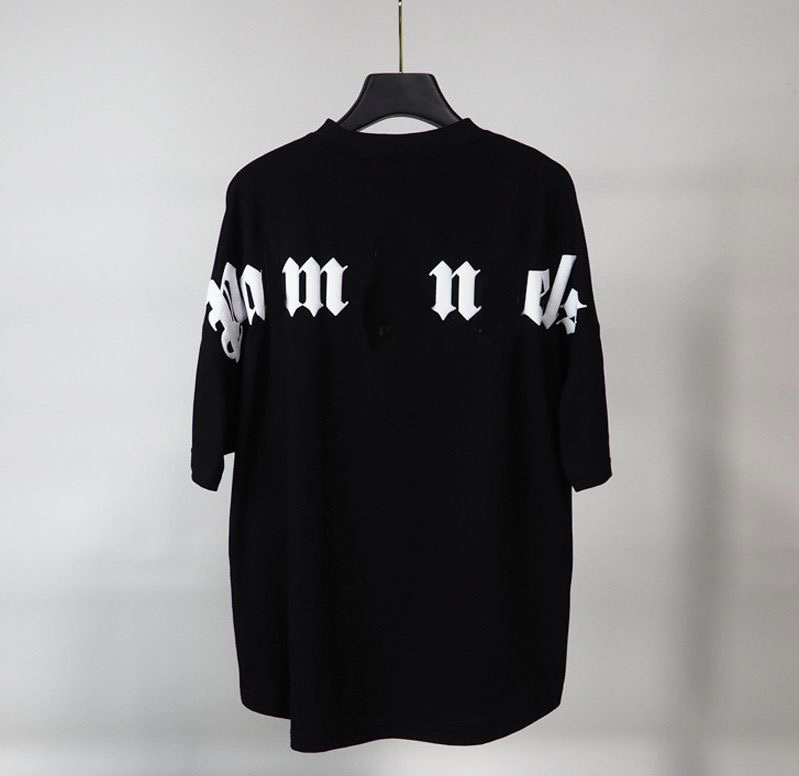Palm Shirt Angelshirts Summer Fashion Quality Clothing Paris Designer Luxury Men's Women's Clothing Casual T Shirt Fashion Round Neck Palm