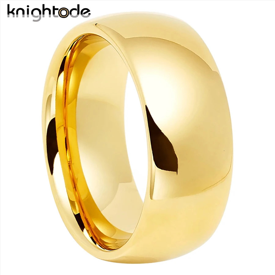 10 mm Classic Wedding Band Tungsten Carbide Ring Women Men Engagement Gift Jewelry Dome Polished Finished Comfort Fit 250529