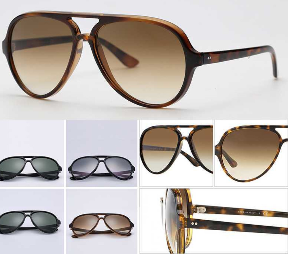 Sunglasses Cats 5000 Designer Sunglasses Top Men Women Retro Quality Sun Glasses Nylon Frame G15 Lenses Original Packages Cat Design 7947