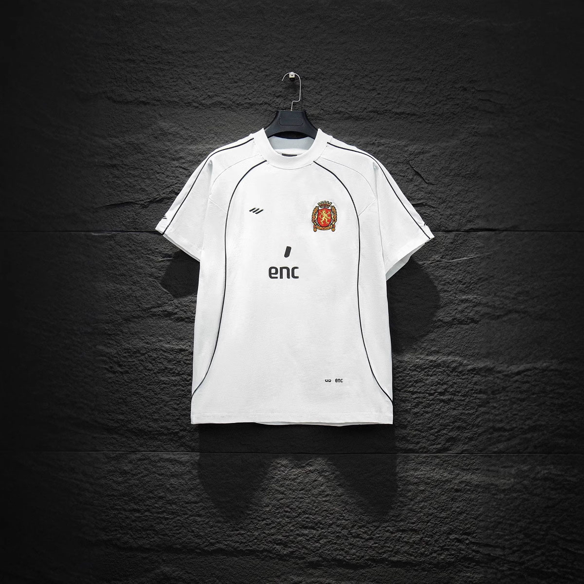 Men's T-shirt designer's 2025 Summer New Style Jersey With Printed Embroidered Round Neckline Trendy Brand Simple Versatile Design