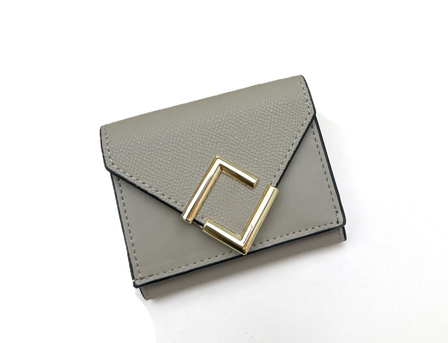 Elegant Designer Women's Leather Wallet - Premium Quality Envelope Style with Classic Letters Short Purse Luxury small Cardholder Organizers Gi