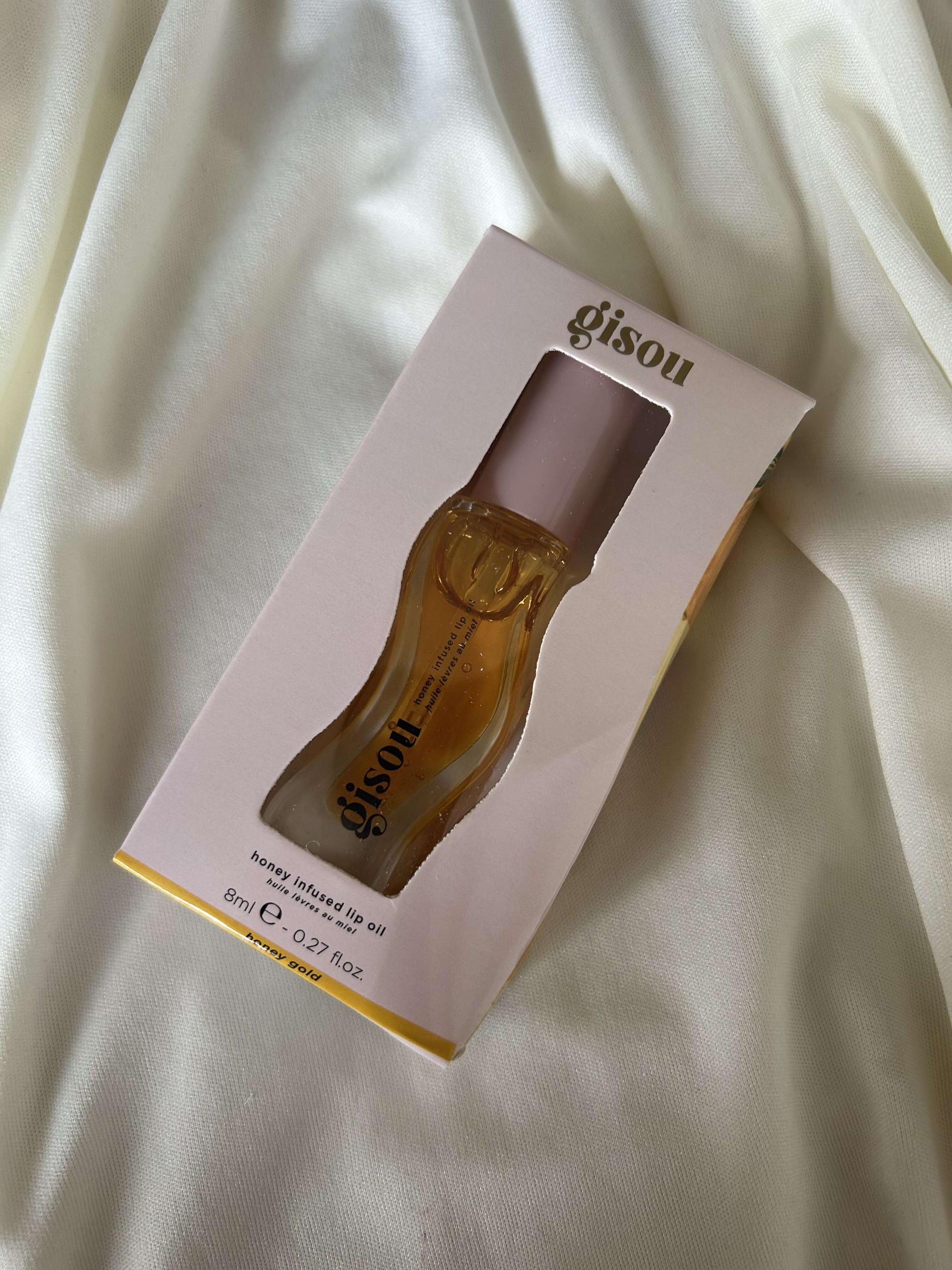 Gisou Honey Infused Lip Oil Moisturizing Lipgloss Coconut Frost Honey Gold strawberry sarbet cherry on the cake Watermelon Sugar Mango Passion Pu-image-858550003