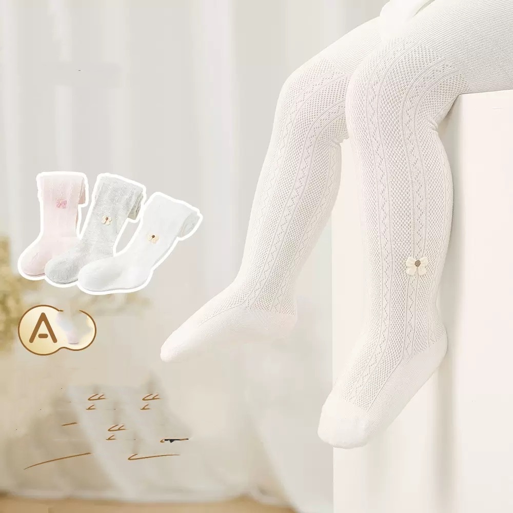 Collants d'été une pièce pour filles, pantalon une pièce en maille respirant et réglable en hauteur, couleur unie, parent-enfant, 54211