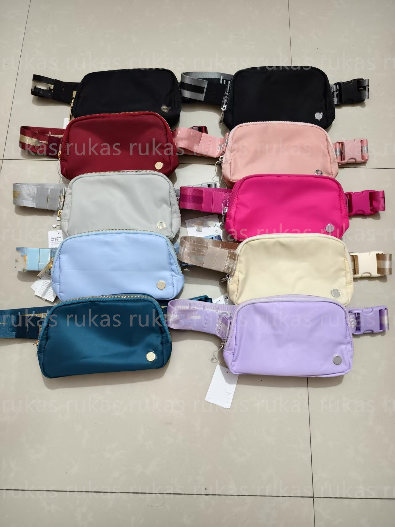 Yoga 5a Sacs Sacs de ceinture de gym de gym de gymnase de gymnase femme crossbody woman man classique bum coffre bumbag nylon women mens Belt sac