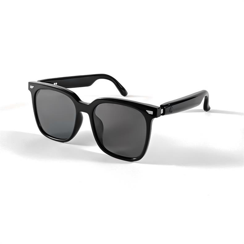 Smart Bluetooth Sunglasses with Magnetic Charging - UV400 Polarized Lens, Music/Calls/GPS Navigation, Lightweight Comfort Fit for Driving & Outdo-image-1060336642