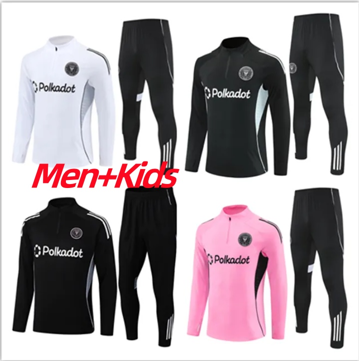 2025 2026 InTeR MiAmIs adult tracksuit Soccer Jerseys jacket Matuidi MATUIDI HIGUAIN MESSIES 25 26 TRAPP football men training suit SPORTSWEAR su-image-898968010