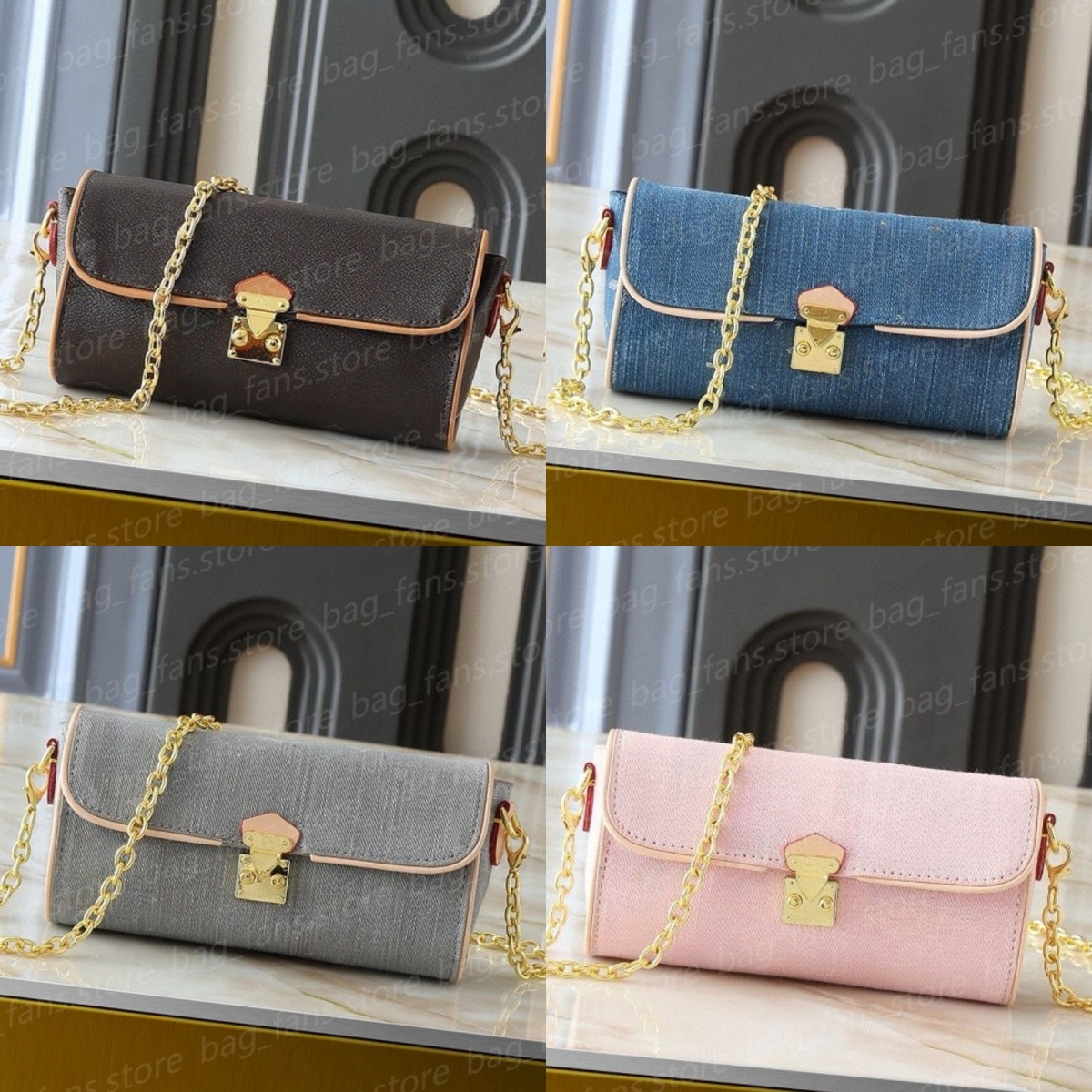 Fashion Designer Clutch Bags Women's Crossbody Chain Bags Cover Small Shoulder Bag Festibal Gifts 30898-image-915621620