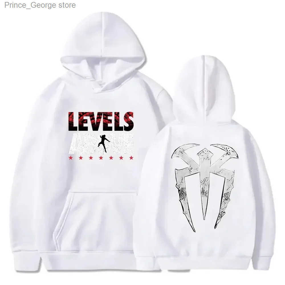 2025 Roman Reigns OTC Sweat à capuche - Sweat à capuche noir Vêtements d'hiver pour femmes Anime à sweat à sweat kop