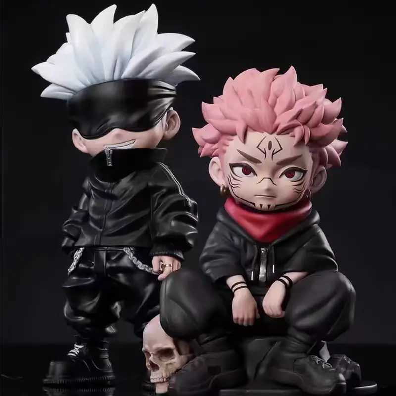 Jujutsu Kaisen Figure Itadori Yuji Gojo Satoru Fushiguro Megumi Kugisaki Kakyu Toy Car Decoration PVC Model Gift K260325-image-1096834982