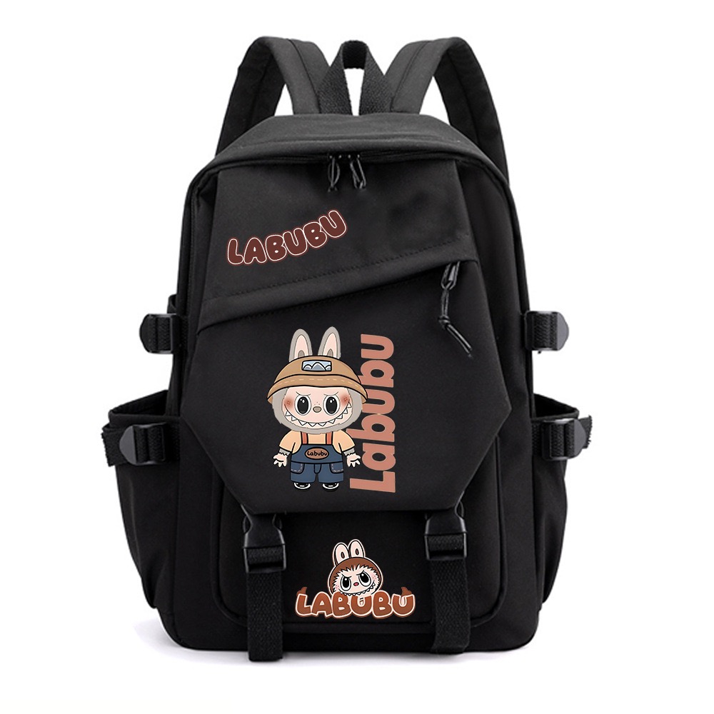 Backpack Printed Labubu Products Fashion Casual Shoulder For Elementary outdoor Junior High School Students Boy And Girl Bag Sports