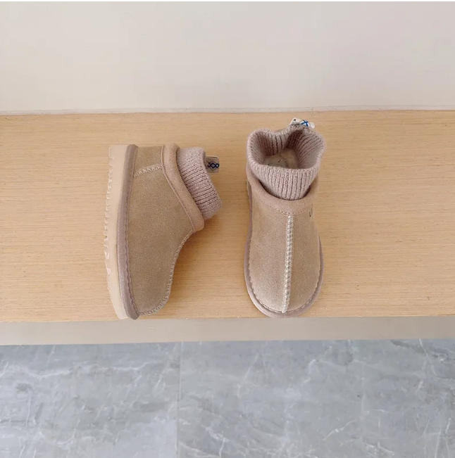Women boots Australian Tasman Slippers Classic Mini Woolen Yarn Winter Boots for Toddlers kids & Adults Children's Shoes boot EU Sizes 25-44