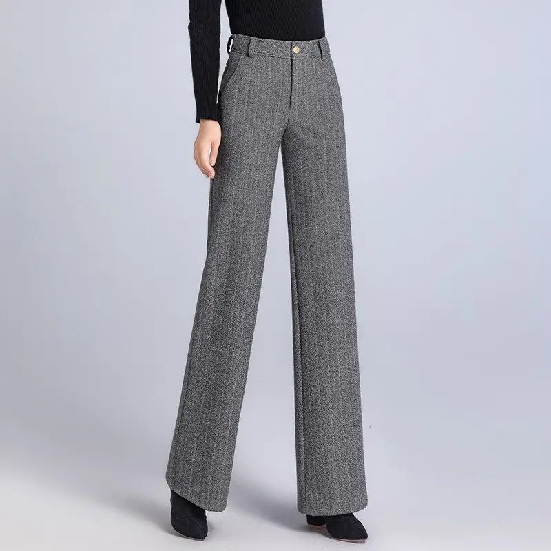 Pants for Women High Waist Loose Woman Trousers New In Baggy Vintage Clothing Classic Casual One Size Quality Xxl Y2k Streetwear