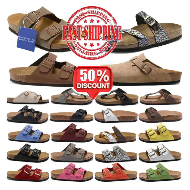 designer slippers men women clogs slides suede leather mens stylish slides outdoor comfortable sandals black brown tan grey pink olive outdoor sh-image-949324195