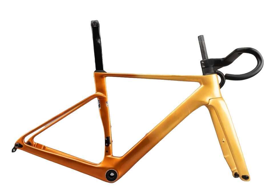 FaCTOR OSTRO VAM 2.0 Road Carbon Frame White Chrome with Handlebar and 50MM Carbon Wheelset