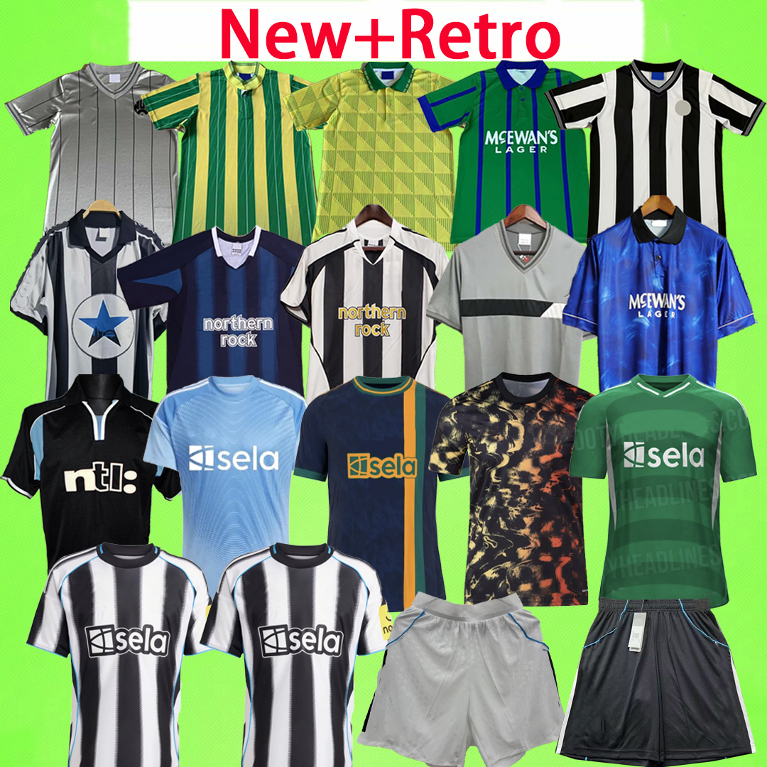 Nouveau + Rétro ISAK BRUNO G. 25 26 NEwcaslTE United Soccer Shorts Jerseys NEWCASTL E GORDON Newcaste 2025 2026 Pantalon de football Chemise JOEL