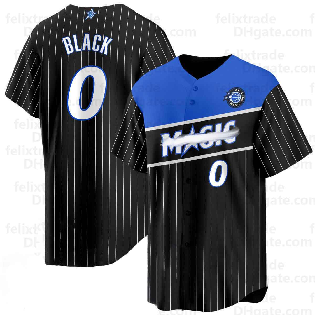 Paolo Banchero Orlandos Magics 2025 NEW Baseball Jersey Franz Wagner Jonathan Isaac Anthony Black Cole Anthony Mac McClung Cory Joseph Gary Harri